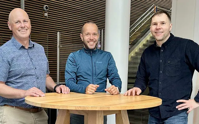 Trond Ove H&oslash;ie, Kjartan Nesse og Morten Alskog.